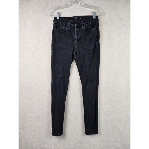 Denim - Hudson Barbara Super Skinny Black Denim Jeans Size 26